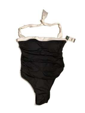 Lauren  Ralph Lauren Bel Air Ruched Halter One-Piece Swimsuit